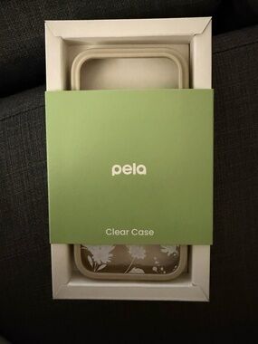 Pela Clear Floral Phone Case - Cream Accents